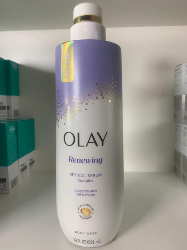 Olay retinol body wash