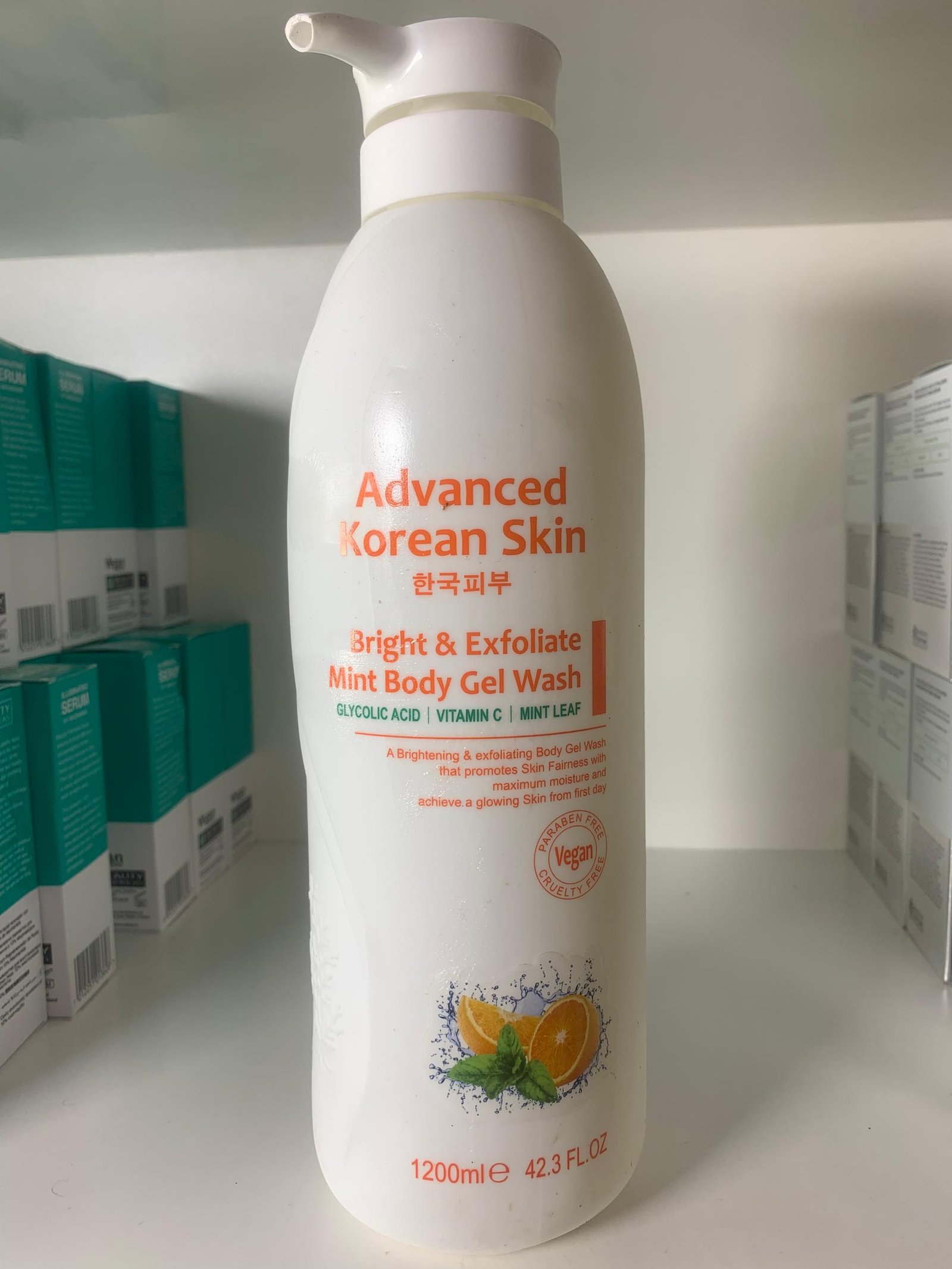 Advanced Korean skin body wash