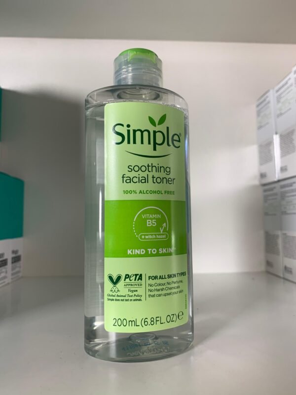 Simple soothing toner