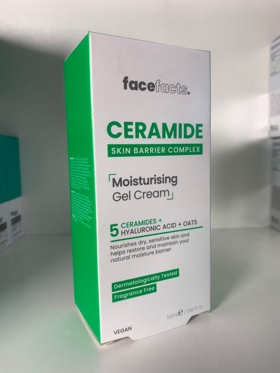 Face facts ceramide gel moisturizer