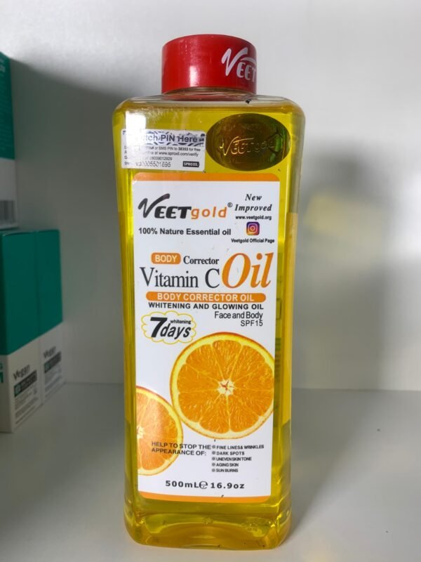 Veetgold vitamin C body oil