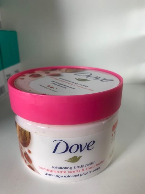 Dove body scrub
