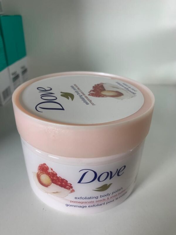 Dove body scrub