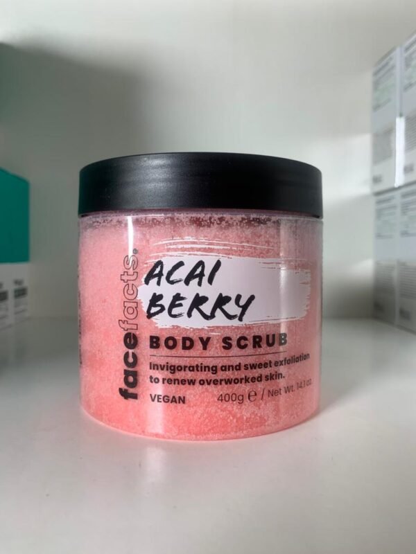 Face facts scrub