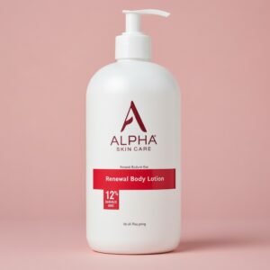 Alpha Skin Care Renewal Body Lotion – 12% Glycolic AHA (Anti-Aging & Smoothing)