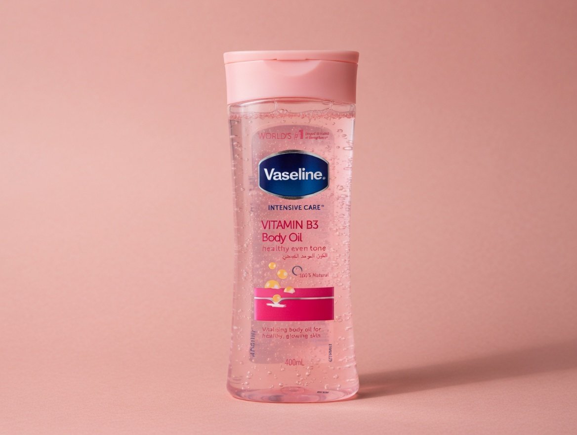 Vaseline Intensive Care Vitamin B3 Body Oil – Brightening & Skin Repair 100ml