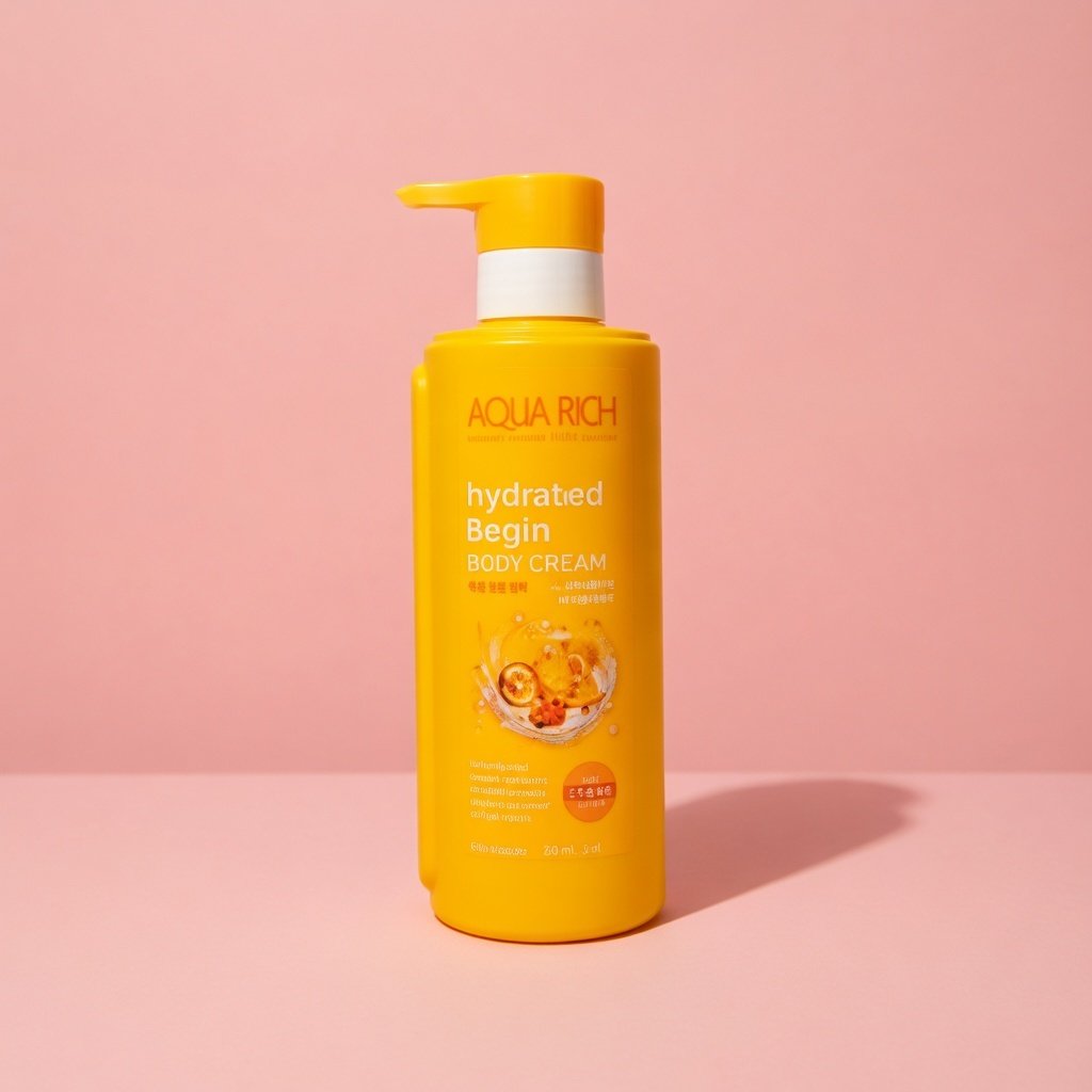 Acqua Rich Vitamin C & Collagen Brightening Body Lotion (Yellow) 500ml