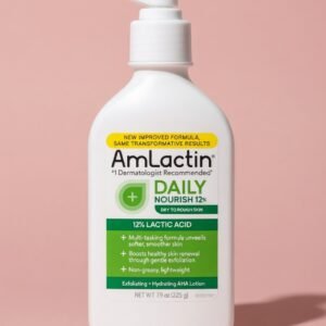 AmLactin Daily Nourish 12% Lactic Acid Moisturizing Body Lotion 225g/400ml