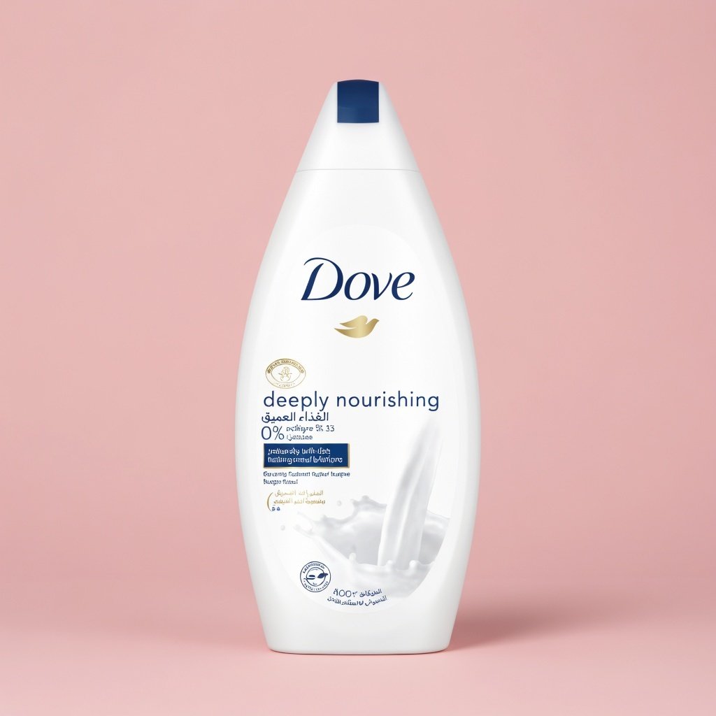 Dove Nourishing Body Wash 500ml – Deeply Moisturizing for Soft, Smooth Skin