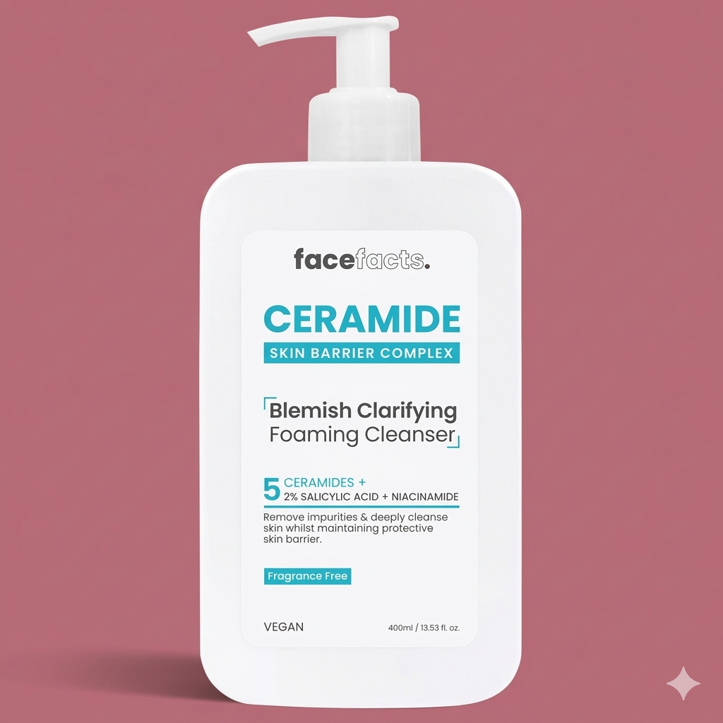 Face Facts Ceramide Blemish Clarifying Foaming Cleanser 400ml