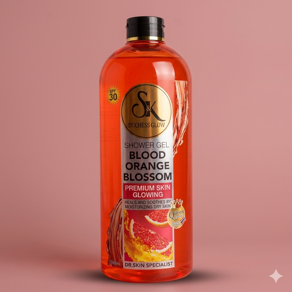 SK Blood Blossom Brightening Body Wash 500ml – Petal-Infused Floral Cleanser