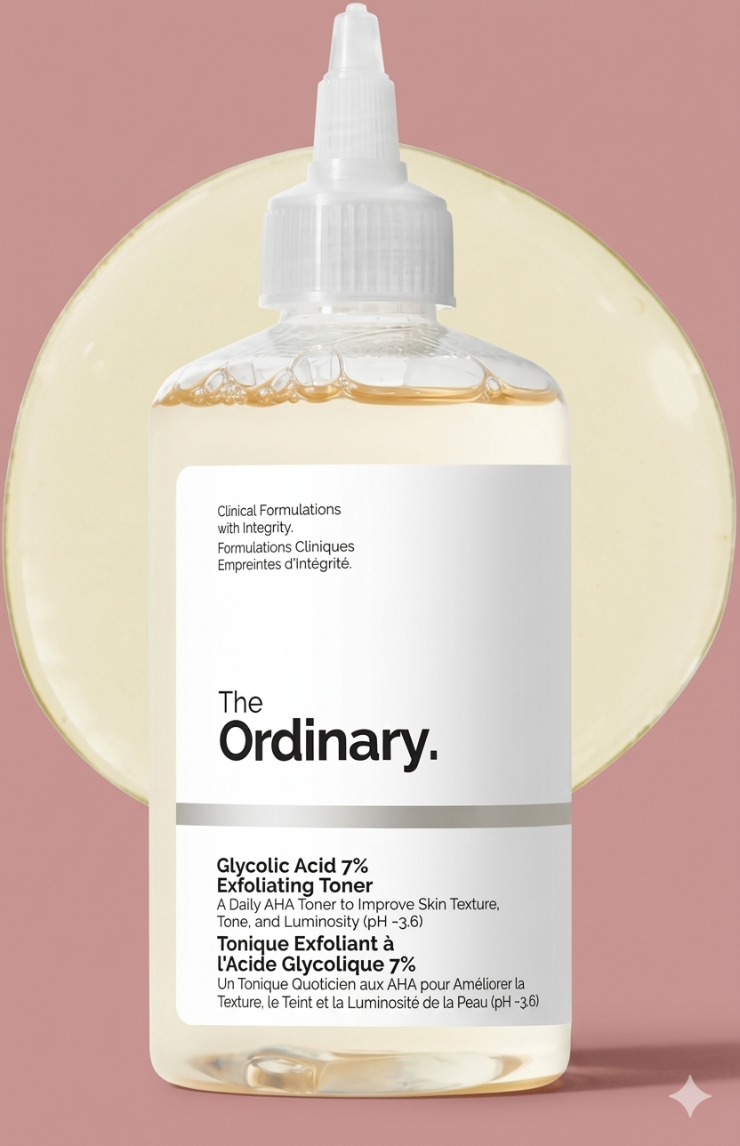 The Ordinary Glycolic Acid 7% Exfoliating Toner (100ml)