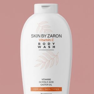 Skin by Zaron Vitamin C Body Wash 500ml – Brightening & Refreshing Cleanser