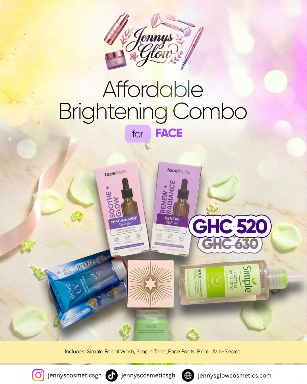 Affordable Brightning Combo (Face)