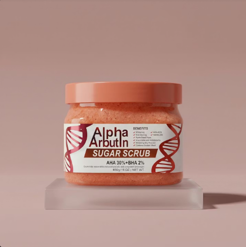 Dr. Meiner Alpha Arbutin & Milk Whitening Body Scrub – Exfoliating & Spot Clearing