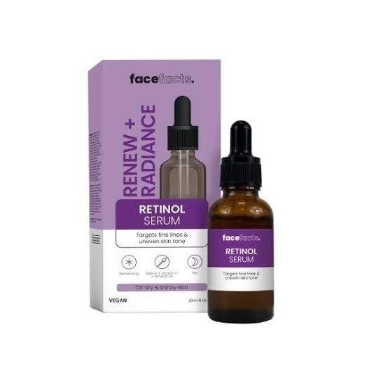 Face facts retinol serum