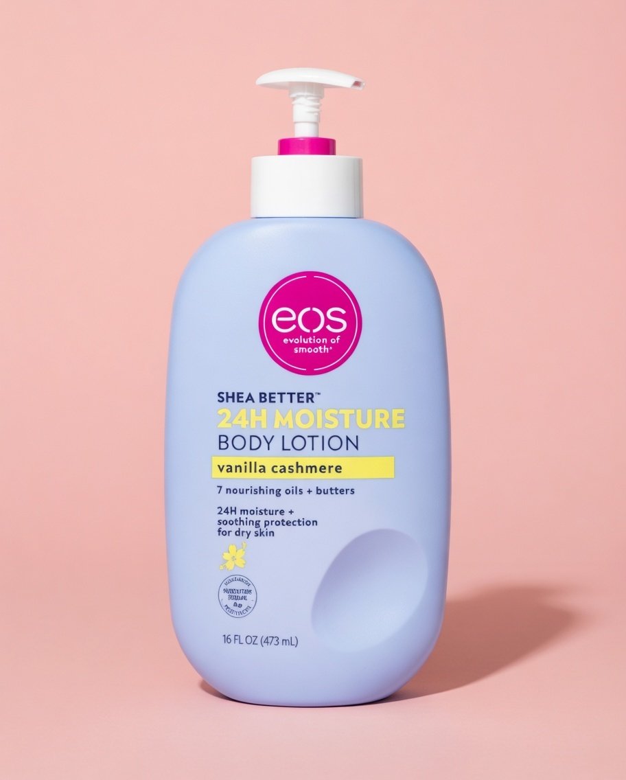 EOS Shea Better 24H Moisture Body Lotion 473ml – Deeply Hydrating & Scented